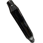 Marmitta Trattore Fiat Ford Ø 46 mm Altezza 670 mm – Silenziatore Quadro Lungo Per Serie 46, 55, 56, 65, 66, 70, 75, 80, 90, 93, 94, Riferimento 5157240