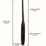 Kit Marmitta, Silenziatore Trattore Fiat Serie 55, 80, 90, Oro-Prolunga Dritta-Collare-Ø60 mm-Riferimento Originale 5152184