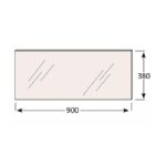 Lunotto Posteriore Trattore Same, Lamborghini Serie Explorer, Explorer I, II, Riferimento 0.9231.255.0, 900 mm x 900 mm x 380 mm