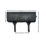 Tassello Cofano Trattore Fiat, Ford, Serie 55, 80, 90, 30, 880, 80-90, 8830, Riferimento 5106927, CNH