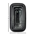 Cuffia Freno a Mano Trattore Fiat, Ford, New Holland Serie 80, L, 35, TL, T4, 680, 780, L75, TL100, T4.105, Riferimento 5106733