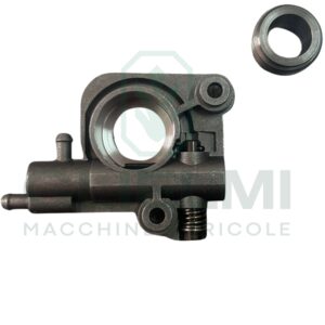 Pompa Olio Motosega Echo CS2600-Riferimento P021001980-Ingranaggio-Vecchio Tipo-Originale