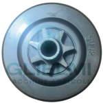 Rocchetto Catena Motosega Alpina, Castor P400, P500-Riferimento 4121960-325 7 Denti-Adattabile