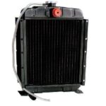 Radiatore In Rame Trattore Fiat 211R-215-Riferimento Originale 585465-4 File-357 mm x 500 mm x 70 mm