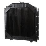 Radiatore In Rame Trattore Fiat 850, 1000-Riferimento Originale 4951039-560 mm x 862 mm x 120 mm-4 File