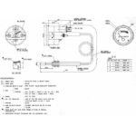 Termometro Capillare Temperatura Acqua Trattore Fiat,Landini-881396m91-L .1780mm