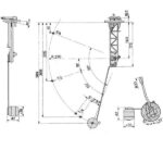 Galleggiante Livello Carburante Trattore Fiat 780, 100/90-Riferimento  5136771-COBO