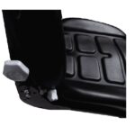 Sedile Con Molleggio Incorporato Per Carrell-Muletti-Microswitch-In Sky Nero