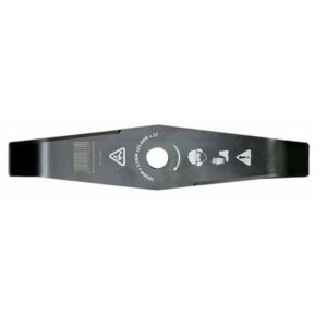 Disco Decespugliatore Mulching 2 Denti-305x25.4x3-Per Arbusti-Alette-Macinone