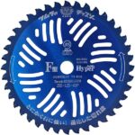 Disco Diamantato Decespugliatore 40 Denti Tsumura-255 mm x 25.4 mm x 2 mm-Anodizzato Blu