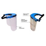 Visiera Protettiva In Policarbonato-CE: EN166:2004EU2016/425-Classe 3-Decespugliatore