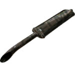 Marmitta Trattore Ford 5030, 6610, 7610, Ø60 mm H 1250 mm Scarico Verticale – Silenziatore Acciaio Anti Rumore Alta Resistenza, Riferimento 83949814