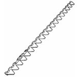 Lama 19 Sezioni Rigate Motofalciatrice-Falciatrice BCS 622-Riferimento Orignale 590206888-MT 1.40