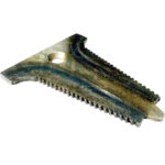 Piastrina Dente Semifitto BCS 622 Acciaio Temprato Zigrinato – Placchetta Taglio Alta Resistenza Anti Usura, Riferimento 580024771