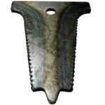 Piastrina Dente Semifitto BCS 622 Acciaio Temprato Zigrinato – Placchetta Taglio Alta Resistenza Anti Usura, Riferimento 580024771