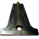 Piastrina Dente Semifitto BCS 622 Acciaio Temprato Zigrinato – Placchetta Taglio Alta Resistenza Anti Usura, Riferimento 580024771