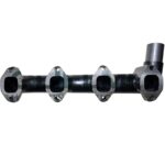 Collettore Scarico Trattore Fiat 680, 780, 85-55, 65-90, 70-90, 80-90 , Riferimento 4694202, 4 Guarnizioni