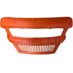 Calandra Trattore Fiat OM 850 1000 Arancio in Vetroresina – Mascherina Radiatore Rinforzata Alta Resistenza Riferimento 4950547