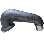 Collettore Scarico Marmitta Trattore Landini, Massey Ferguson 5500, 5830, 154C, Riferimento 3300939M2, Gomito