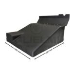 Coppia Paraspruzzi SX+DX Trattore Fiat, Ford Serie 56, 66, 35 65-56, 45-66 S, 466, 3435, Riferimento 5172544, 5172545, 43x40cm