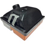 Fanale Anteriore Sinistro, Destro Trattore Same, Lamborghini, Hurlimann, Riferimento 2.8019.400.0, 188 mm x 140 mm, COBO