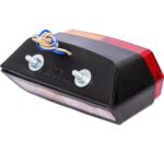 Fanale Posteriore Sinistro Trattore Fiat Serie Oro Rif.5118468-Luce Targa-140 mm x 55 mm