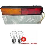 Fanale Posteriore Destro, Sinistro Trattore Landini, Massey Ferguson Serie 60, 70, 80, Blizzard, 300, 393, Riferimento 3536200M91, Originale Argo