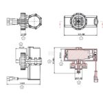 Pompa Gasolio Elettrica Trattore Fiat, New Holland Serie M, TM, TS-Riferimento 87802238