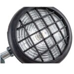 Faro da Lavoro Alogeno Ø 170 mm Con Interruttore-Griglia di Protezione-240 mm x 170 mm x 90 mm