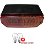 Coppia Fanali Posteriori Destro e Sinistro DX-SX Trattore Fiat Serie Oro 420, 540, 640, 650, 850, 1000, 1300, Riferimento 5118468, 5118454, 140 mm x 55 mm