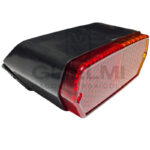 Coppia Fanali Posteriori Destro e Sinistro DX-SX Trattore Fiat Serie Oro 420, 540, 640, 650, 850, 1000, 1300, Riferimento 5118468, 5118454, 140 mm x 55 mm