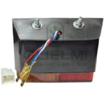 Coppia Fanali Posteriori Destro e Sinistro DX-SX Trattore Fiat Serie Oro 420, 540, 640, 650, 850, 1000, 1300, Riferimento 5118468, 5118454, 140 mm x 55 mm