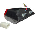 Coppia Fanali Posteriori Destro e Sinistro DX-SX Trattore Fiat Serie Oro 420, 540, 640, 650, 850, 1000, 1300, Riferimento 5118468, 5118454, 140 mm x 55 mm