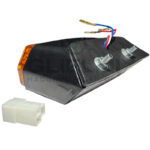 Fanale Posteriore Sinistro SX Trattore Fiat Serie Oro 300, 420, 540, 640, 650, 850, 1000, 1300, Riferimento 5118468, A 3 Luci, 140 mm x 55 mm