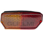 Fanale Posteriore Sinistro SX Trattore Fiat Serie Oro 300, 420, 540, 640, 650, 850, 1000, 1300, Riferimento 5118468, A 3 Luci, 140 mm x 55 mm