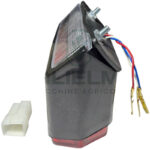 Fanale Posteriore Sinistro SX Trattore Fiat Serie Oro 300, 420, 540, 640, 650, 850, 1000, 1300, Riferimento 5118468, A 3 Luci, 140 mm x 55 mm