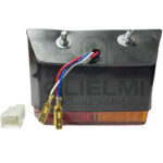 Fanale Posteriore Sinistro SX Trattore Fiat Serie Oro 300, 420, 540, 640, 650, 850, 1000, 1300, Riferimento 5118468, A 3 Luci, 140 mm x 55 mm