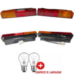 Coppia Fanali Posteriori Destro e Sinistro SX+DX Trattore Fiat, Ford, Agrifull Serie 46, 66, 80, 90, 93, 94, 35, Riferimenti 5124115, 5124117, 305 mm x 62 mm