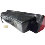 Coppia Fanali Posteriori Destro e Sinistro SX+DX Trattore Fiat, Ford, Agrifull Serie 46, 66, 80, 90, 93, 94, 35, Riferimenti 5124115, 5124117, 305 mm x 62 mm