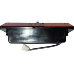 Coppia Fanali Posteriori Destro e Sinistro SX+DX Trattore Fiat, Ford, Agrifull Serie 46, 66, 80, 90, 93, 94, 35, Riferimenti 5124115, 5124117, 305 mm x 62 mm