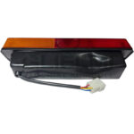 Coppia Fanali Posteriori Destro e Sinistro SX+DX Trattore Fiat, Ford, Agrifull Serie 46, 66, 80, 90, 93, 94, 35, Riferimenti 5124115, 5124117, 305 mm x 62 mm