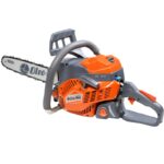 Motosega a Scoppio Oleo-Mac GS 371 35,2 cc, Peso 4.7 Kg, Barra 35 cm per Taglio Legna