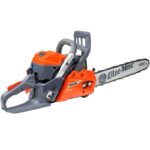 Motosega a Scoppio Oleo-Mac GS 371 35,2 cc, Peso 4.7 Kg, Barra 35 cm per Taglio Legna