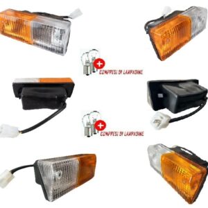 Coppia Fanali Anteriori DX+SX 165x60 Trattore Fiat Serie 80-90-Riferimenti Originali 5124114-5124111