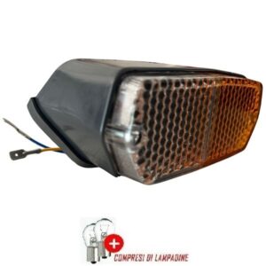 Fanale Anteriore SX Trattore Fiat Serie Oro 640-2 Luci-Riferimenti Originali 5118464-5118466-140 mm x 55 mm