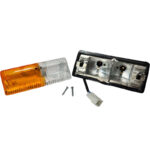 Coppia Fanali Anteriori DX+SX 170x60 Trattore Fiat Serie 46, 56, 66, 76, 80, 86, 88, 90, 93, 94, Riferimenti 5124114, 5124111