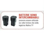Forbice Potatore a Batteria AMA EVA-Lama Acciaio-Apertura 32 mm-Con Valigetta-2 Batterie-Caricabatterie
