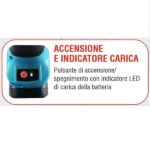 Forbice Potatore a Batteria AMA EVA-Lama Acciaio-Apertura 32 mm-Con Valigetta-2 Batterie-Caricabatterie