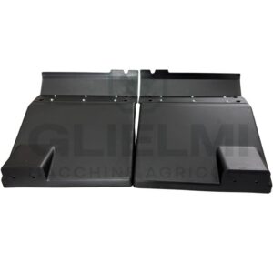 Coppia Paraspruzzi SX+DX Trattore Fiat, Ford Serie 56, 66, 35 65-56, 45-66 S, 3435, Riferimento 5172544, 5172545, 43x40, CNH