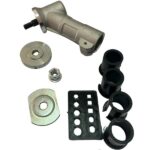 Coppia Conica Decespugliatore Universale, Asta 24- 25- 25.4- 26- 28 mm-Con Inserto-Testina-Made In Italy